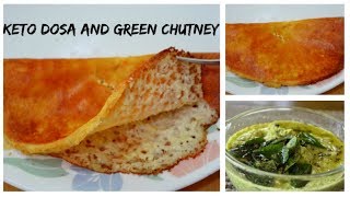 It is very difficult to create exact replicas of breads in a keto
fashion. i have been struggling find good dosa recipe which crisp yet
not too chees...