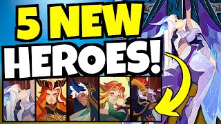 *HUGE UPDATE* 5 NEW HEROES & MASS EVENTS!!! [AFK Arena] screenshot 2