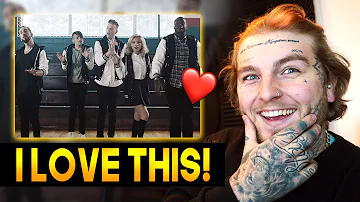 I LOVE THIS?! | Pentatonix - Cheerleader / OMI Cover (REACTION)