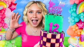 MY DAUGHTERS SURPRISE 12th BIRTHDAY PARTY!! *HER CRUSH COMES!!*