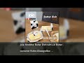 Joie MooMoo Butter Dish with Lid Butter container Butter Storage Box for Refrigerator Butter Ch