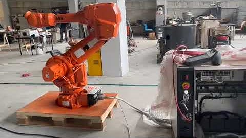 Used ABB IRB 4600/45 with IRC5 controller at www RobotsGallery com