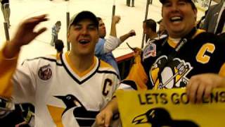 2009 Stanley Cup Finals Game 7 Penguins vs Red Wings (6-12-09) - Message to Howie