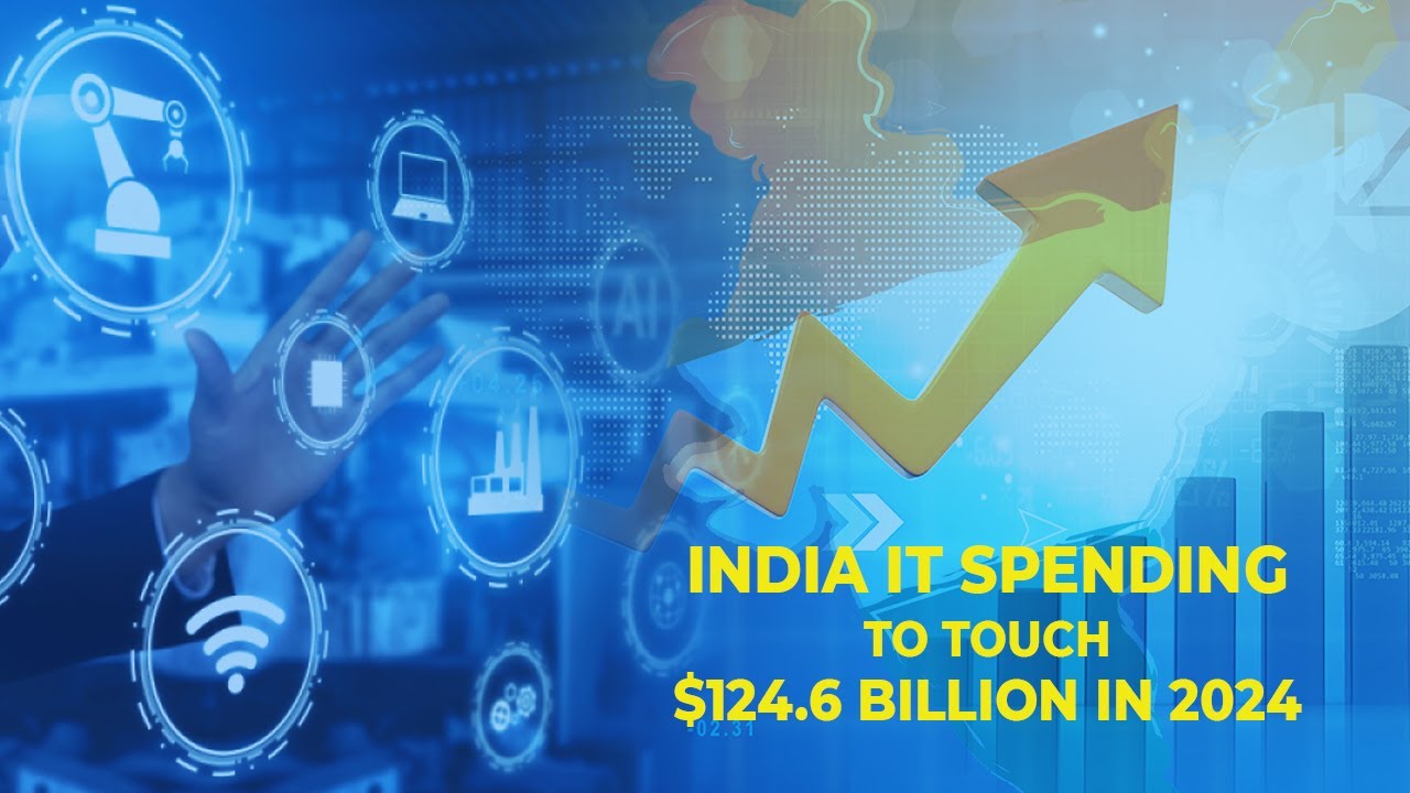 India IT Spending to touch $124.6 billion in 2024 - YouTube