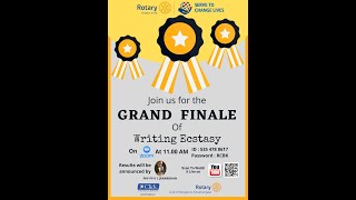 Grand Finale of Writing Ecstasy (Interactors of Dist 3190)