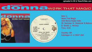 Donna Summer - Work That Magic (ISA Remix Radio Edit)