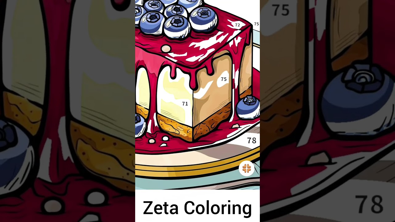 Digital mandala colouring viral video Zeta Coloring pages satisfying Digital painting trending