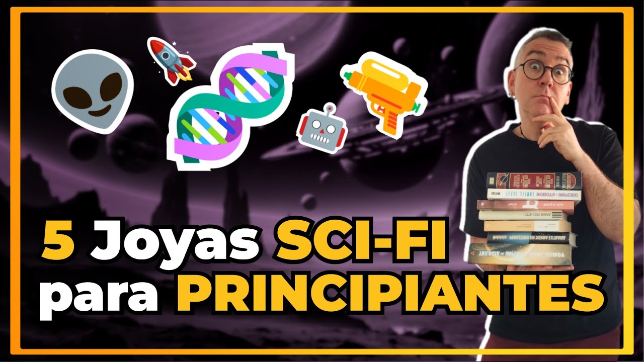 🖖 Las 5 MEJORES Recomendaciones para empezar a LEER Ciencia Ficción que NO Encontrarás en otro lado