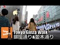 【GoPro HERO 10 4K】GINZA TOKYO WALK -Ginza St. ~ Namiki St.(Sep 2021)  銀座中央通り、並木通りを散歩