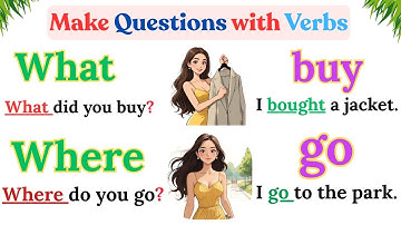 🎯 Learn English Quickly with Easy Questions & Answers for Beginners | Master Verbs & WH Words 🚀