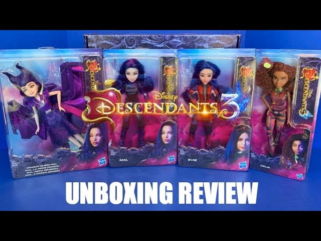 Audrey Takes Ben! Spells Hades Uma Fights Mal Disney Descendants 3 Doll  Story Episode 3 