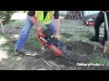 Quick Root Barrier Installation w/ Handheld Trencher