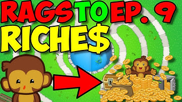 We Ran Into Alukian In R3 Speed! - Rags To Riches #9 | Bloons TD Battles