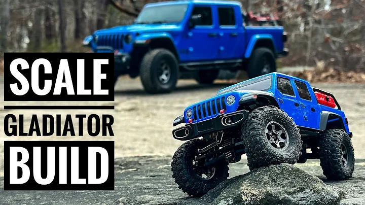 Axial SCX24 Scale Build - Jeep Gladiator Rubicon Replica Build Part 1!!