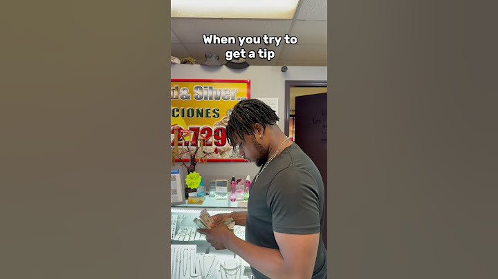 When you try to get a tip 😂