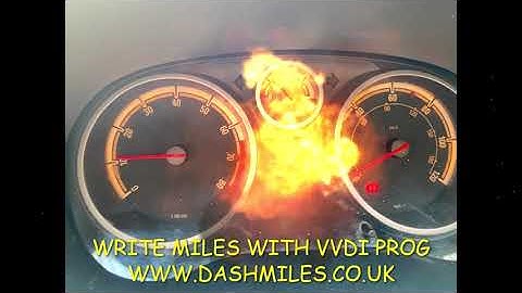 VAUXHALL CORSA 35080 EEPROM MILEAGE CORRECTION DASH Cluster Adjust FIX Repair ANY YEAR ANY MAKE