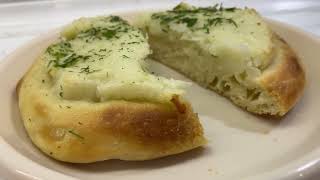 Шаньги с картошкой, зеленью и чесноком! Постный рецепт. Shangi with potatoes