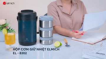 Hộp cơm giữ nhiệt Elmich EL8302 | Giữ nóng đỉnh cao tới 12 tiếng