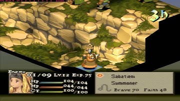 FFT SSCC Time mage - Part 5 - Agrias carries team, Mustadio is an exorcist