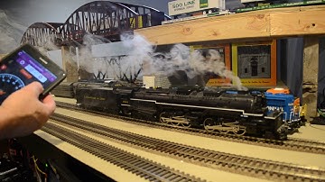 MTH 2 rail O Allegheny w/PS3 backing up