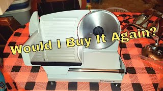 Honest Review: Anescra BudgetFriendly Electric Meat Slicer  Under $80!