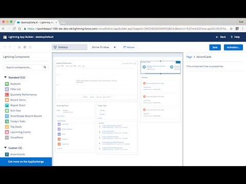 Force.com Demo #134 - Lightning Component Account Cards