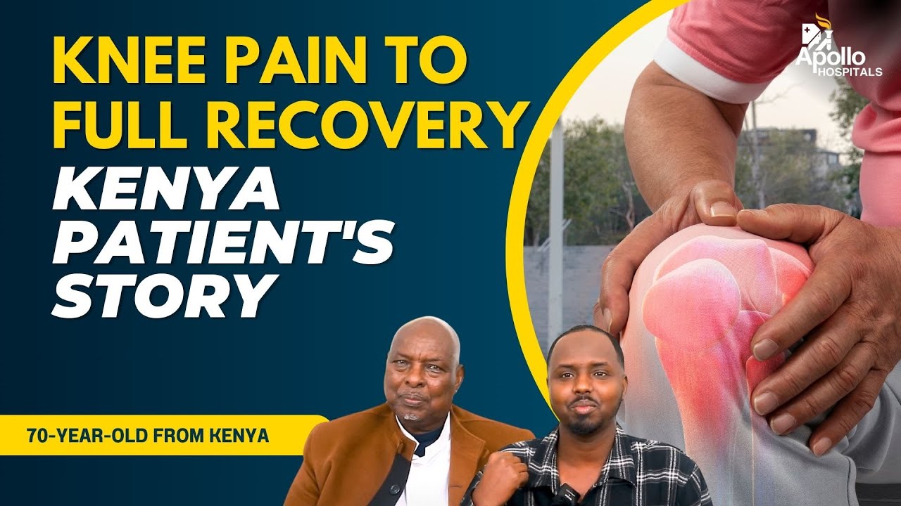 70-year-old Overcomes Knee Pain After Total Knee Replacement | Dr. K.J ...