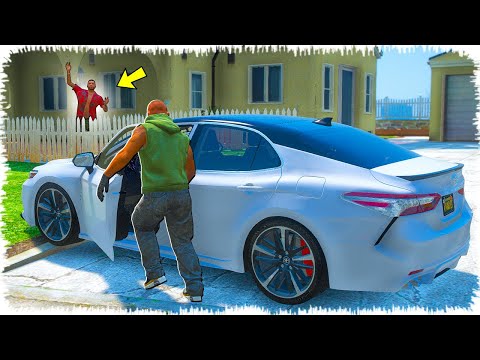 Джонни Касойдың көлігін ұрлап кетті (GTA V)