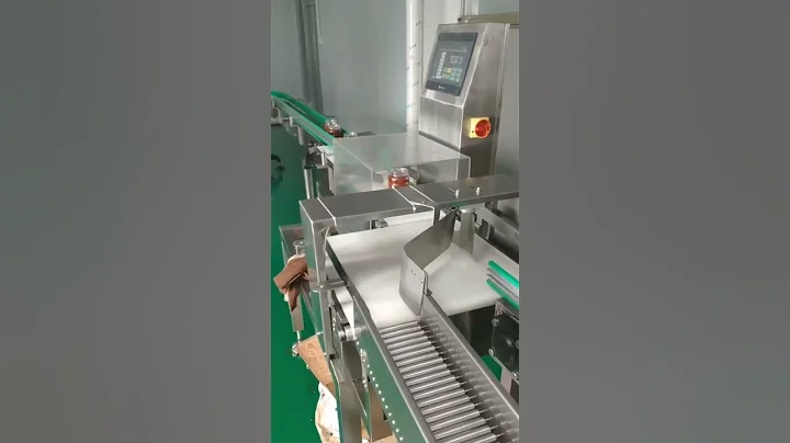 This flap rejection conveyor checkweigher is all you need for food weight sorting. #Checkweigher