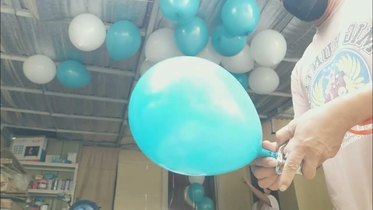 How to make Helium Balloons? with funny reversed video YouTube