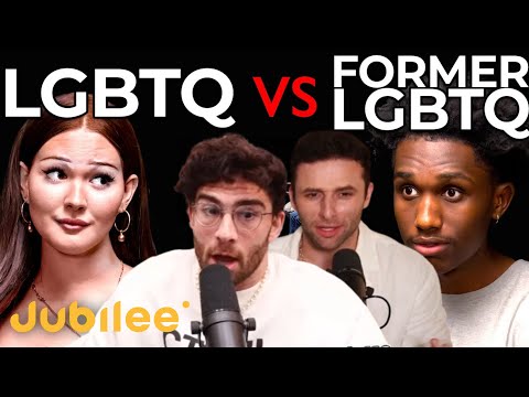 Thumbnail for Can You Stop Being Gay? | Hasanabi & Austin Show reacts to Jubilee (Middle Ground)