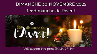 1er Dimanche Avent 2025