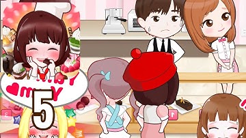 My Cafe Story 2 - Gameplay Walkthrough Part 5 - Shop Rank 5 (Android, iOS)