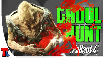 The Great Ghoul Hunt And Flying Cows in Fallout 4 - 4K 60 fps Gameplay - Part 8