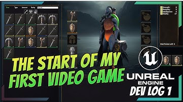 Solo Artist Game Dev Journey | Solo DevLog 01 | Unreal Engine 5.2