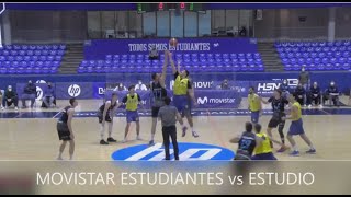 EBA - MOVISTAR ESTUDIANTES vs ESTUDIO.- Liga  EBA (6/3/21) #BasketCantera.TV