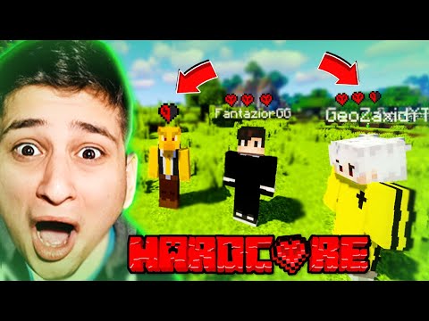 ჩვენი პირველი დღე Minecraft Hardcore #1