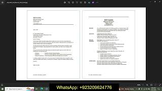 Word_2G_Letter_and_Resume | Word 2G Letter and Resume | Myitlab Solution Services