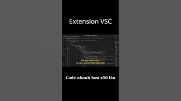 Extension tăng tốc độ code trong Visual Studio Code cho dân Dev #shorts