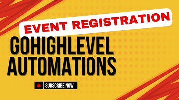 Event Registration and Reminders with GoHighLevel: Automation Setup