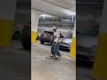 Nothing like skating in parking garages! #skateboarding