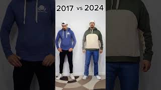 outfit 2024 VS outfit 2017