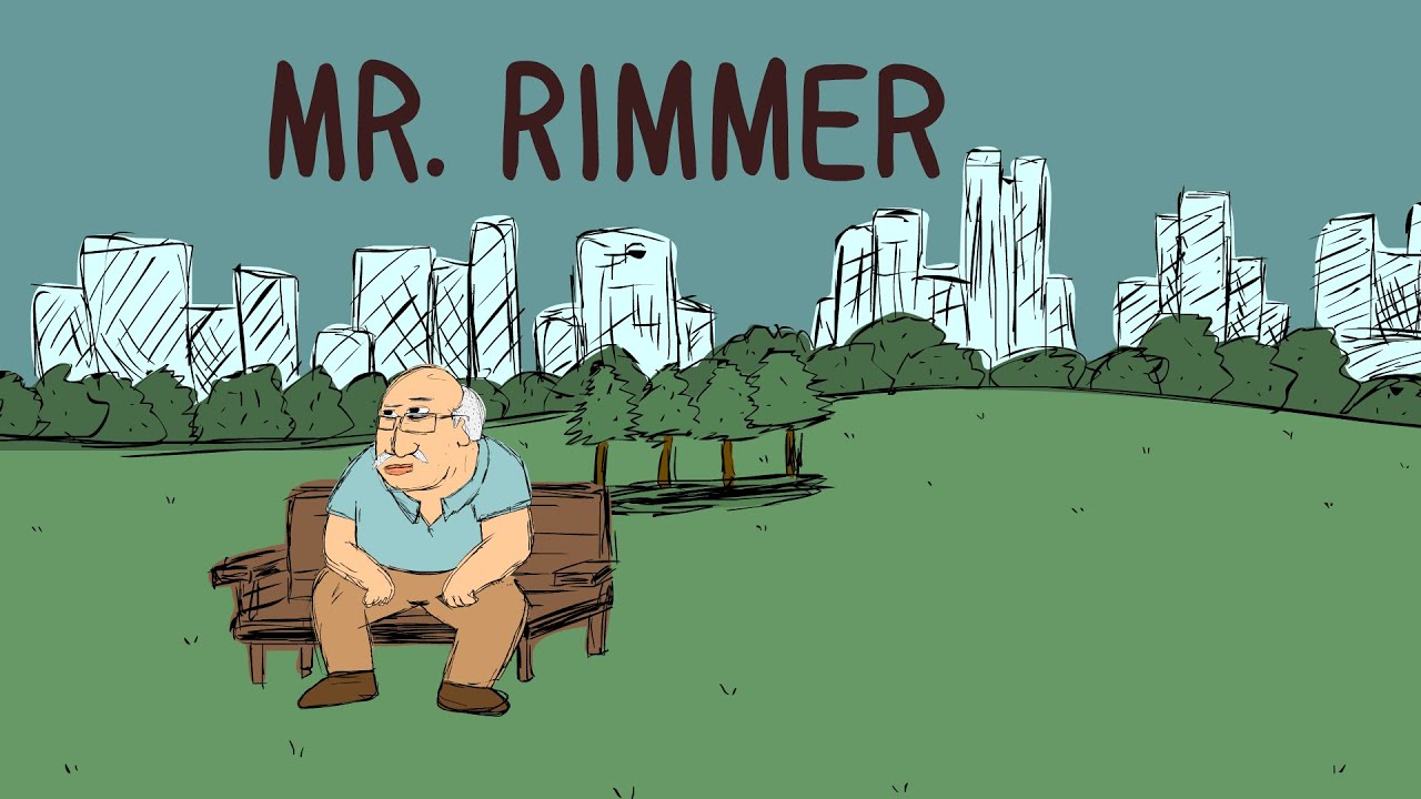 Mr., Rimmer, boys, dance, park, joke, black, old, white, guy, sick, animati...