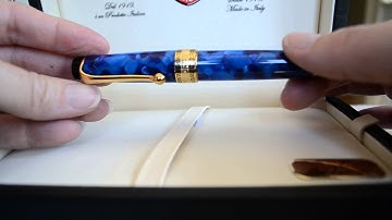 Aurora Optima Fountain Pen Review - Short Video