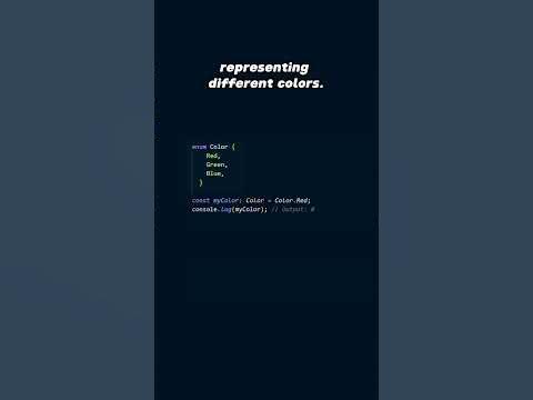 TypeScript Enums #programming #engineering #javascript #tutorial # ...
