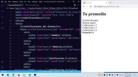 Leer formulario desde php