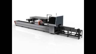 Bodor T6E metal tube fiber laser cutting machine with auto loading system