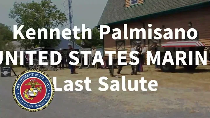 Last Salute Military Funeral Honors Kenneth Palmisano U S  MARINE July 24, 2022
