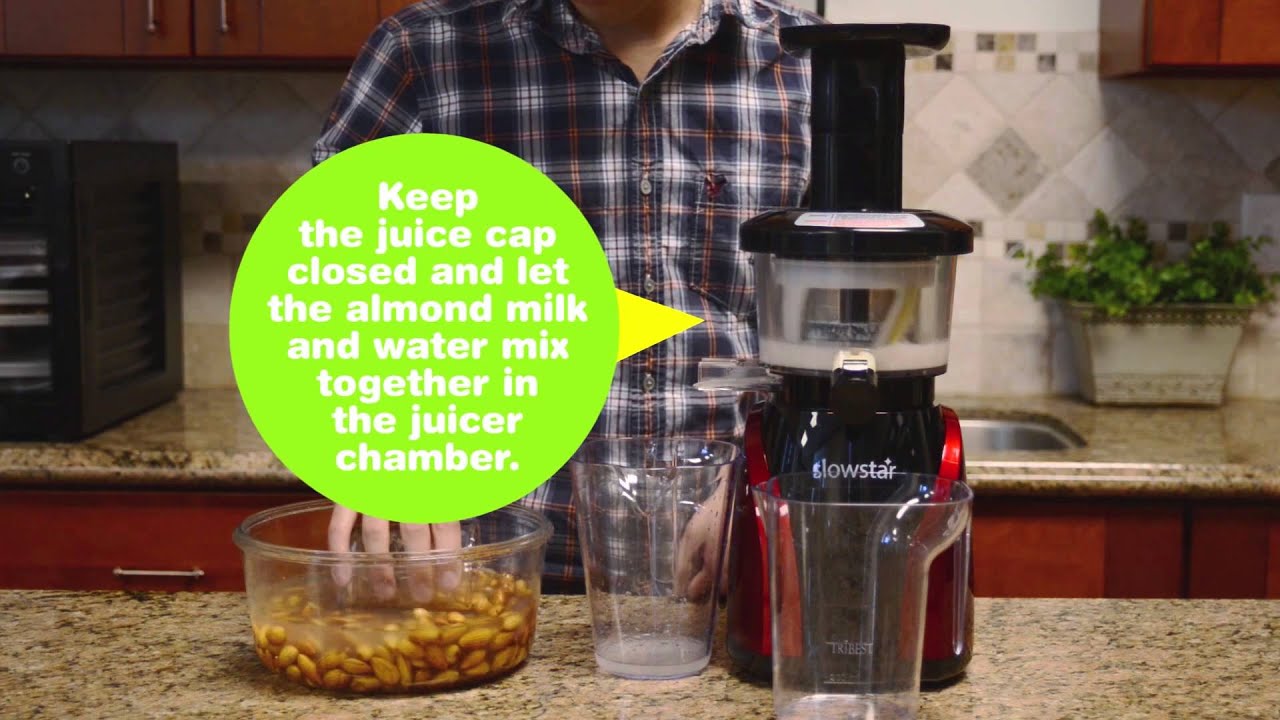 Easy Ways to Make Almond Milk at Home Using Three Different Tribest
