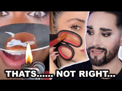 Tiktok makeup hacks